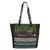 Nava Black Acrylic Tote Bag