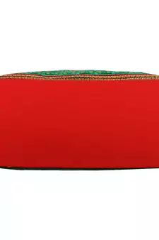 Nava Red Acrylic Tote Bag