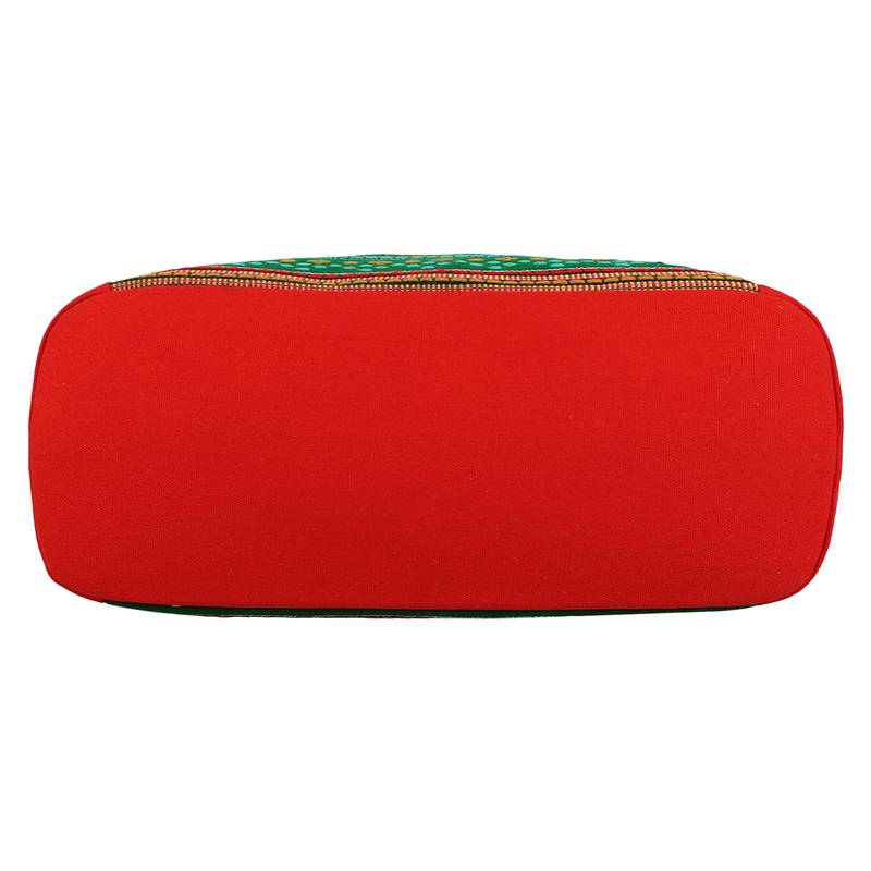 Nava Red Acrylic Tote Bag