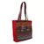 Nava Maroon Acrylic Tote Bag