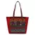 Nava Maroon Acrylic Tote Bag