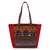 Nava Maroon Acrylic Tote Bag