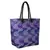 Duvet Blue Jacquard Tote Bag