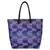 Duvet Blue Jacquard Tote Bag