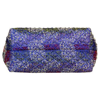Duvet Blue Jacquard Tote Bag 4