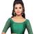 Designer Greeen Sleeve Embroidered Work Readymade Blouse