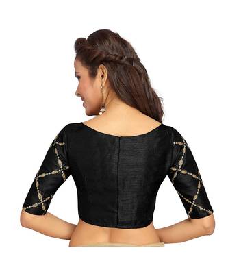 Designer Work Sleeve Embroidered Work Readymade Blouse 2