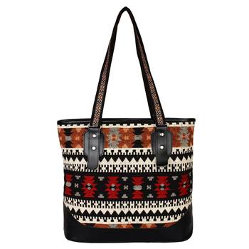 Nava Multicolor Jacquard Shoulder Bag 1