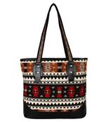 Nava Multicolor Jacquard Shoulder Bag