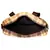 Streak Beige Cotton Shoulder Bag