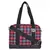 Streak Blue & Red Cotton Shoulder Bag