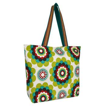 Florid Green Canvas Tote Bag 2
