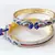 FINE CZ PEACOCK DESIGN BANGLES