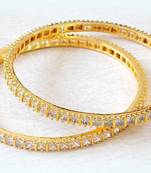 FINE AD STUD BANGLES