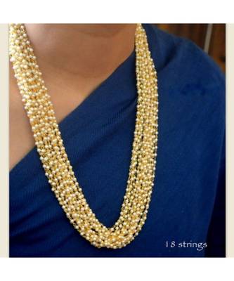White Pearl Beaded  Necklaces 1
