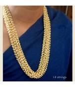 White Pearl Beaded  Necklaces