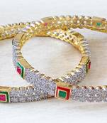 Fine Ad Stud Bangles