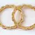 FINE AD RUBY STUD BANGLES
