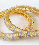 FINE AD STUD BANGLES