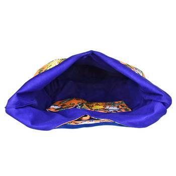 Florid Orange & Multi Canvas Hobo Bag 5