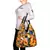 Florid Orange & Multi Canvas Hobo Bag