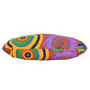 Florid Multicolor Canvas Hobo Bag 4