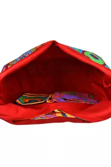 Florid Multicolor Canvas Hobo Bag