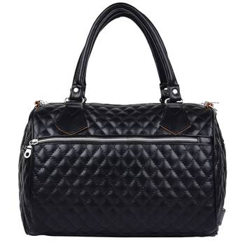 Duvet Black PU Handbag 2
