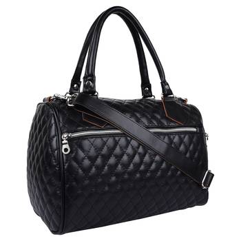 Duvet Black PU Handbag 3