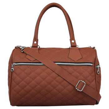 Duvet Tan PU Handbag 1