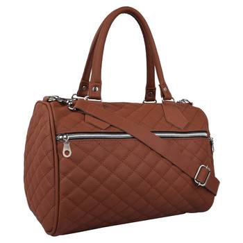 Duvet Tan PU Handbag 2
