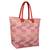 Duvet Pink Jacquard Tote Bag