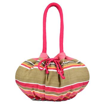 Streak Pink Multicolor Canvas Shoulder Bag 1