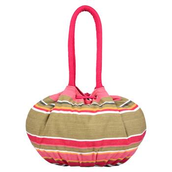 Streak Pink Multicolor Canvas Shoulder Bag 2