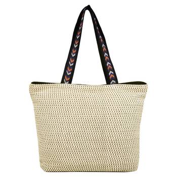 Gild Off-white Jacquard Shoulder Bag 3