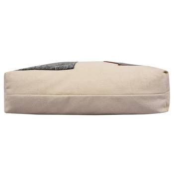 Starry Off-white Canvas Shoulder Bag 4