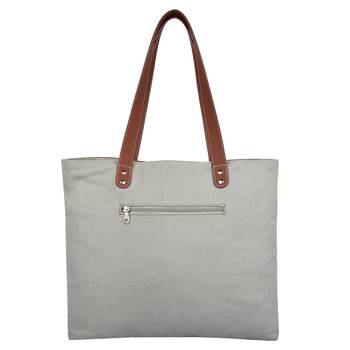 Starry Off-white Canvas Shoulder Bag 3