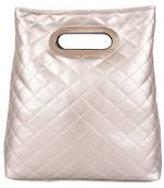 Duvet Metallic Gold PU Hand-held bag