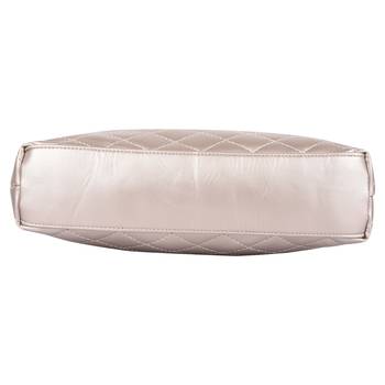 Duvet Metallic Gold PU Hand-held bag 4