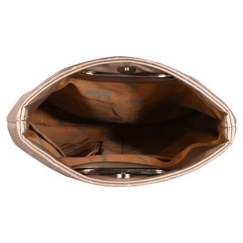 Duvet Metallic Gold PU Hand-held bag 5
