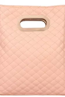 Duvet Dusty Pink PU Hand-held bag