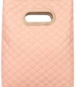 Duvet Dusty Pink PU Hand-held bag