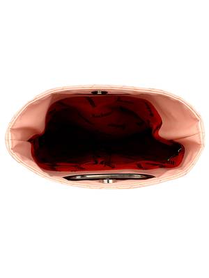 Duvet Dusty Pink PU Hand-held bag 5