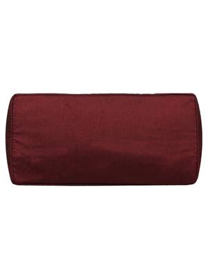 Mesh Brown Art Silk  Shoulder Bag 4