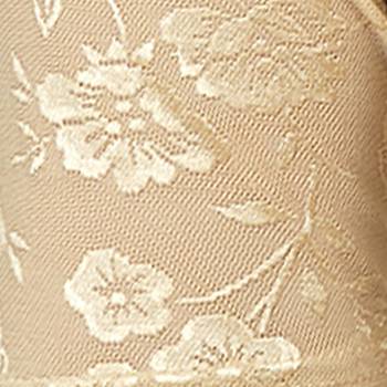 Gold Short Net Sleeves Lycra Princess Cut Stretchable blouse 4