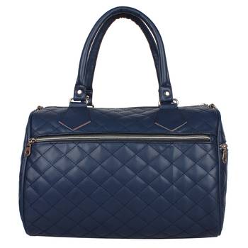 Duvet Teal Blue PU Handbag 3