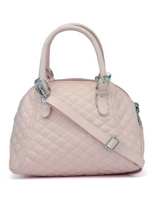 Duvet Dusty Pink PU Handbag 1