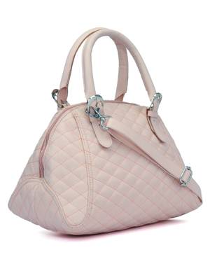 Duvet Dusty Pink PU Handbag 2