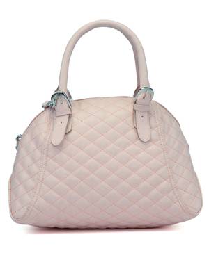 Duvet Dusty Pink PU Handbag 3