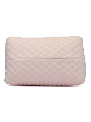 Duvet Dusty Pink PU Handbag 4